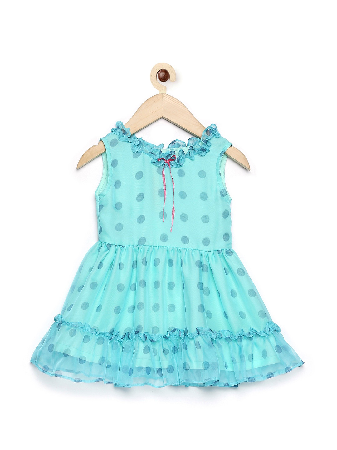 

MANY FROCKS & Blue Georgette Dress