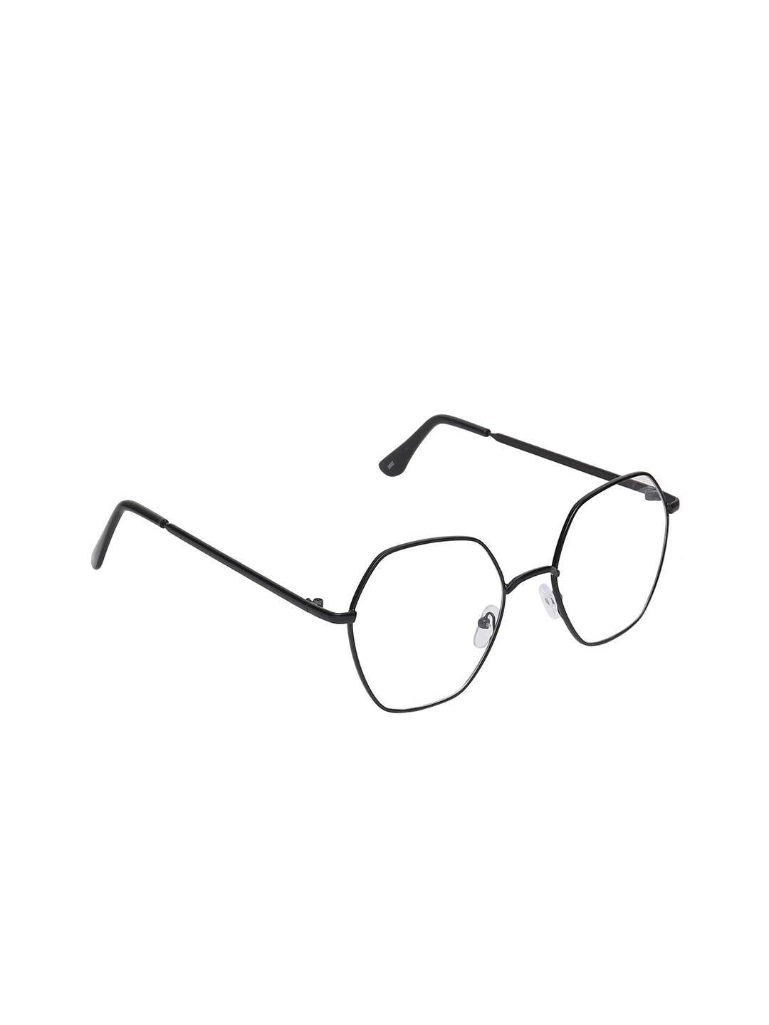 

SCAGLIA Unisex Clear Lens & Black Other Sunglasses with UV Protected Lens, Transparent