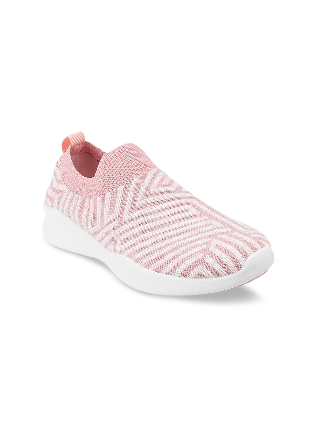 

ACTIV Women Pink Printed Slip-On Sneakers