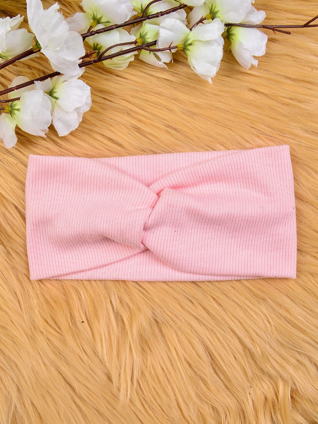 

POPLINS Girls Pink Knot Hairband