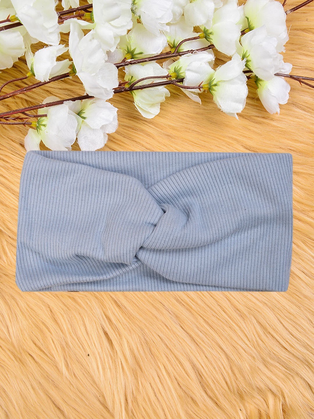 

POPLINS Girls Grey Knot Hairband