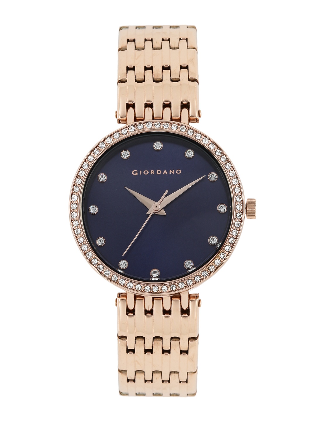 

GIORDANO Women Navy Analogue Watch FA2045-33, Navy blue