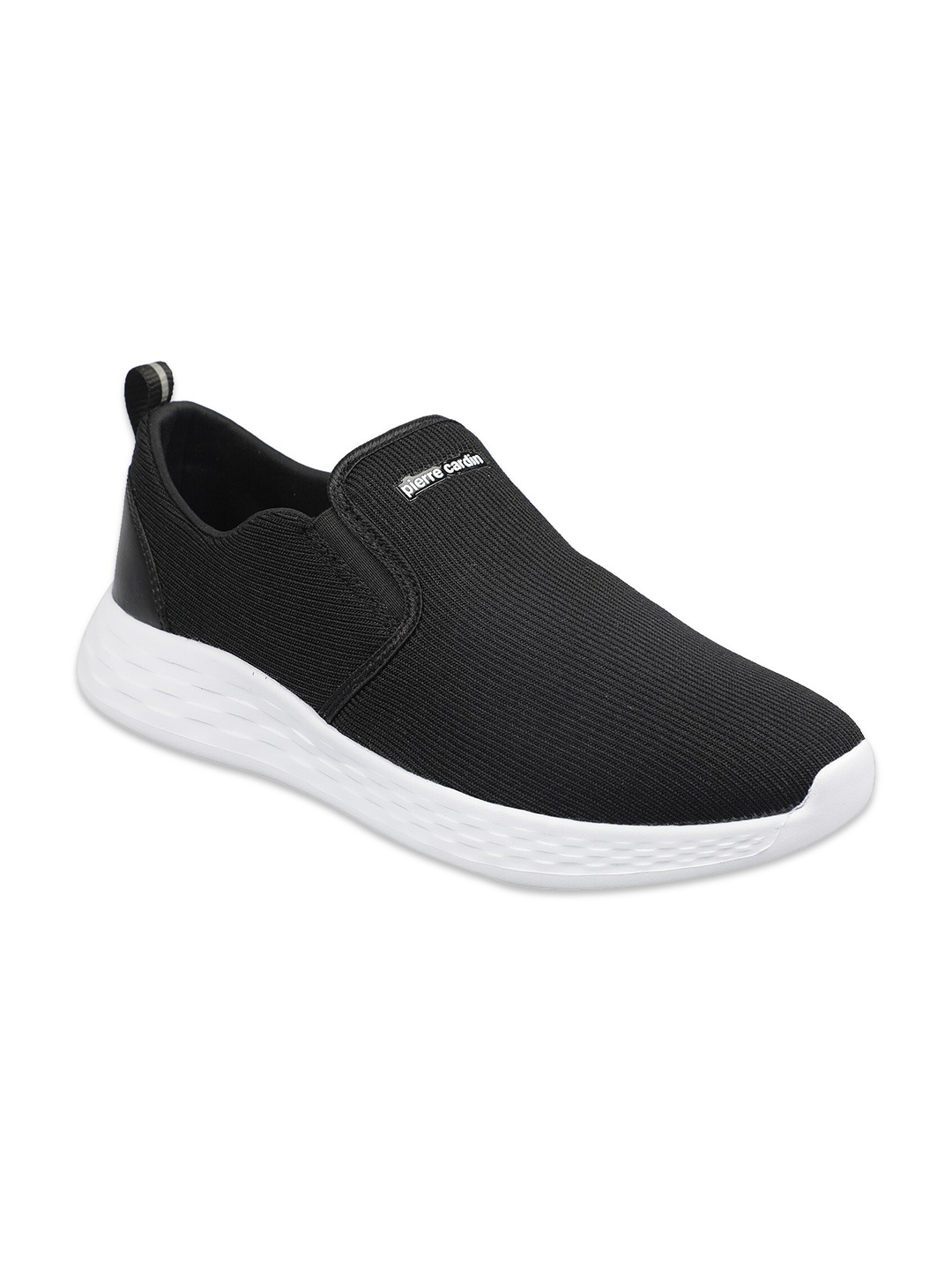 

pierre cardin Men Black Mesh Running Shoes