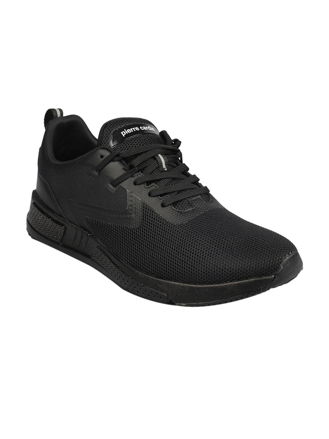 

pierre cardin Men Black Mesh Running Shoes