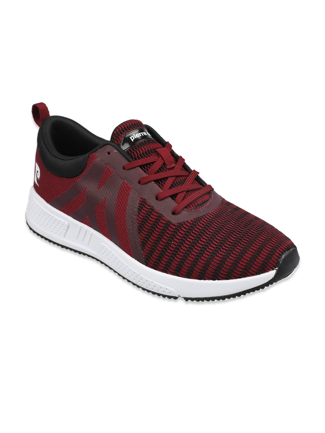 

pierre cardin Men Maroon Mesh Running Shoes