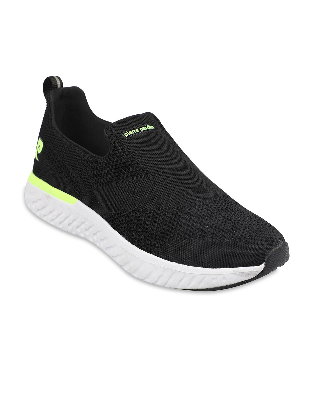 

pierre cardin Men Black Mesh Running Shoes