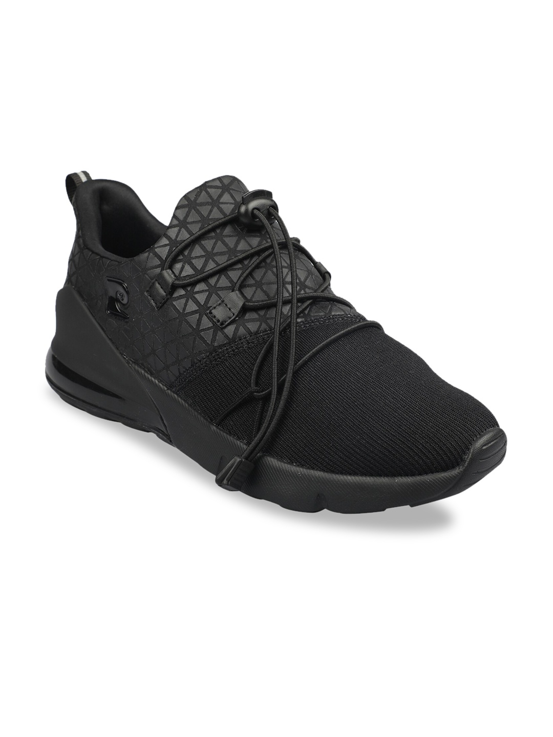 

pierre cardin Men Black Mesh Running Shoes
