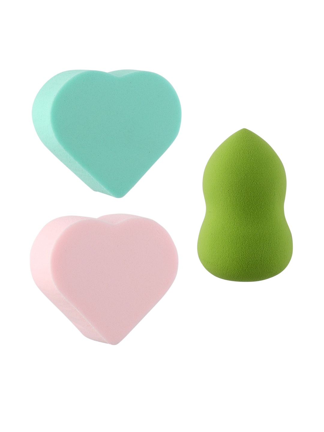 

Rozia Set of 1 Beauty Blender & 2 Makeup Sponge, Multi