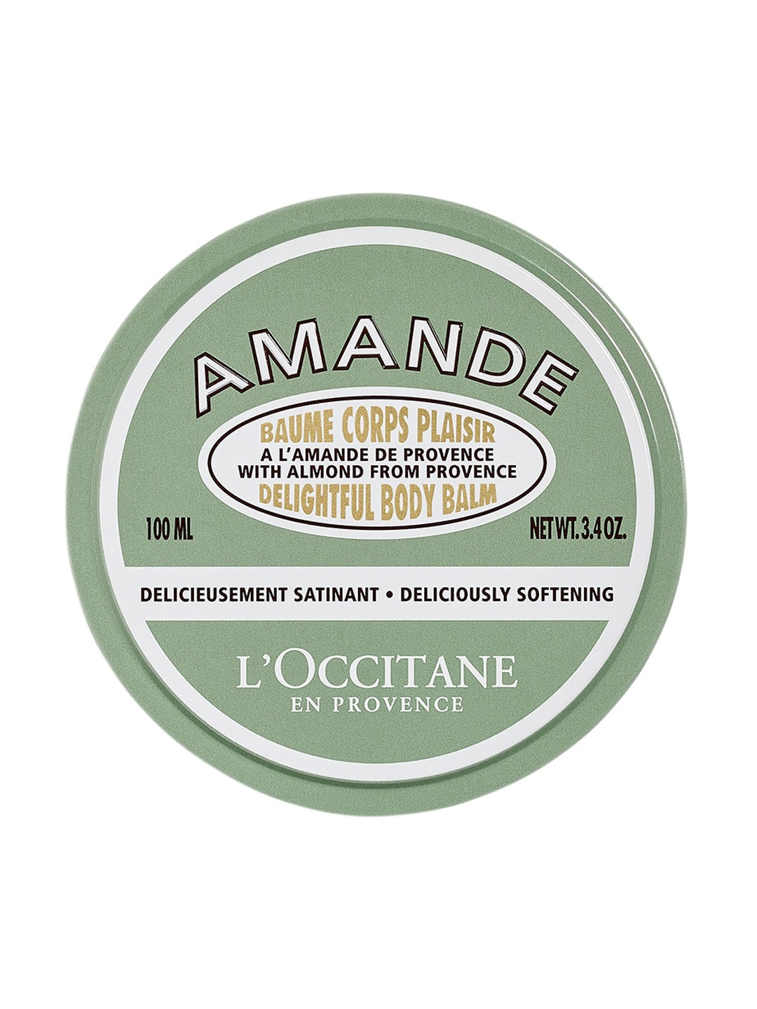 

LOccitane en Provence Almond Delightful Body Balm 100ml, Green