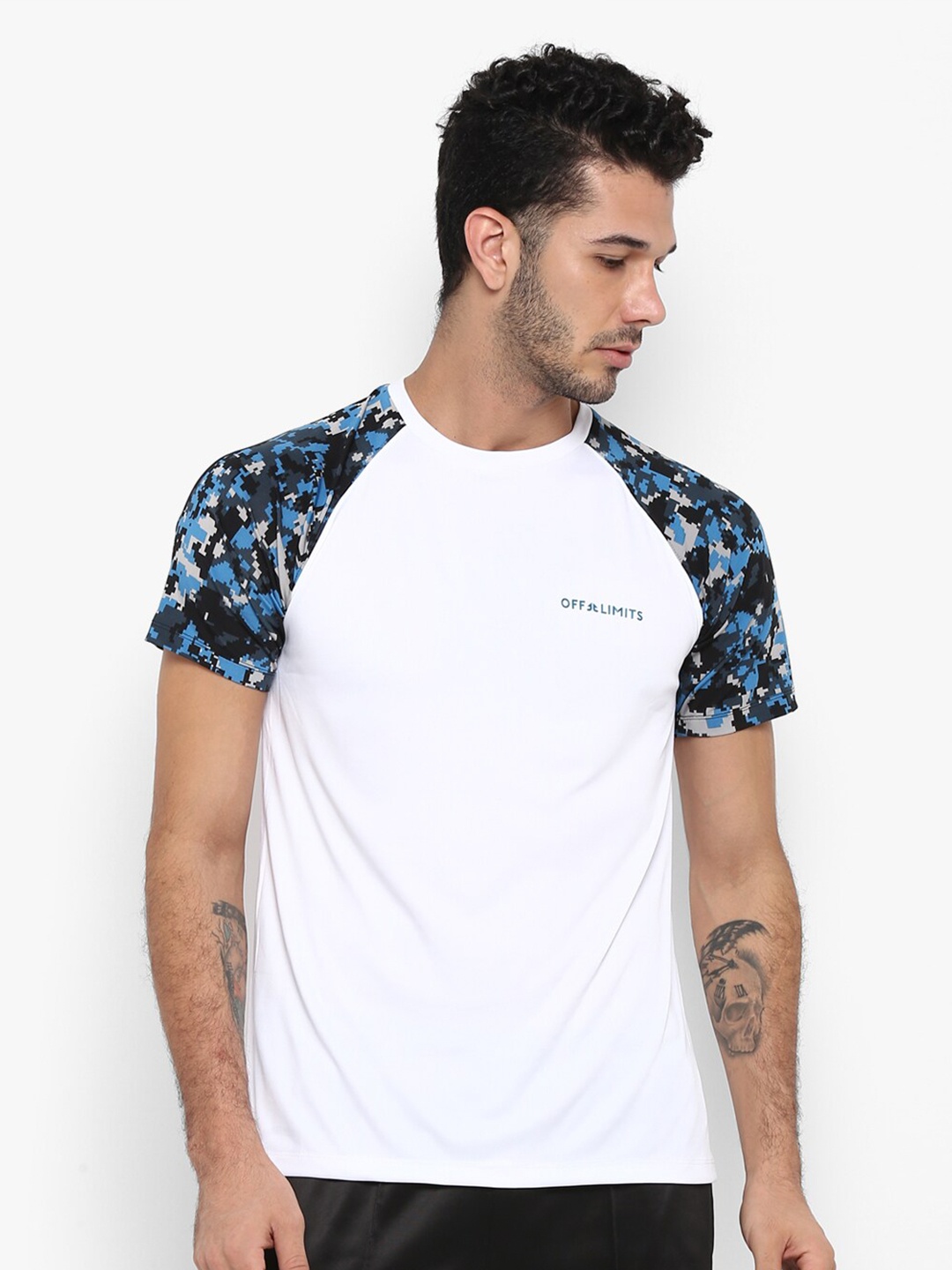 

OFF LIMITS Men White Printed T-shirt