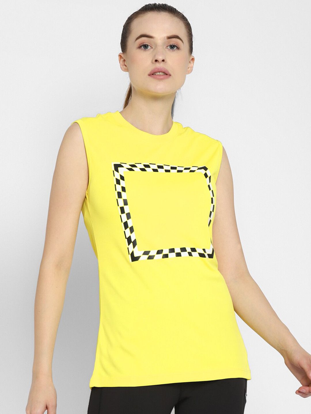 

OFF LIMITS Women Yellow Printed T-shirt