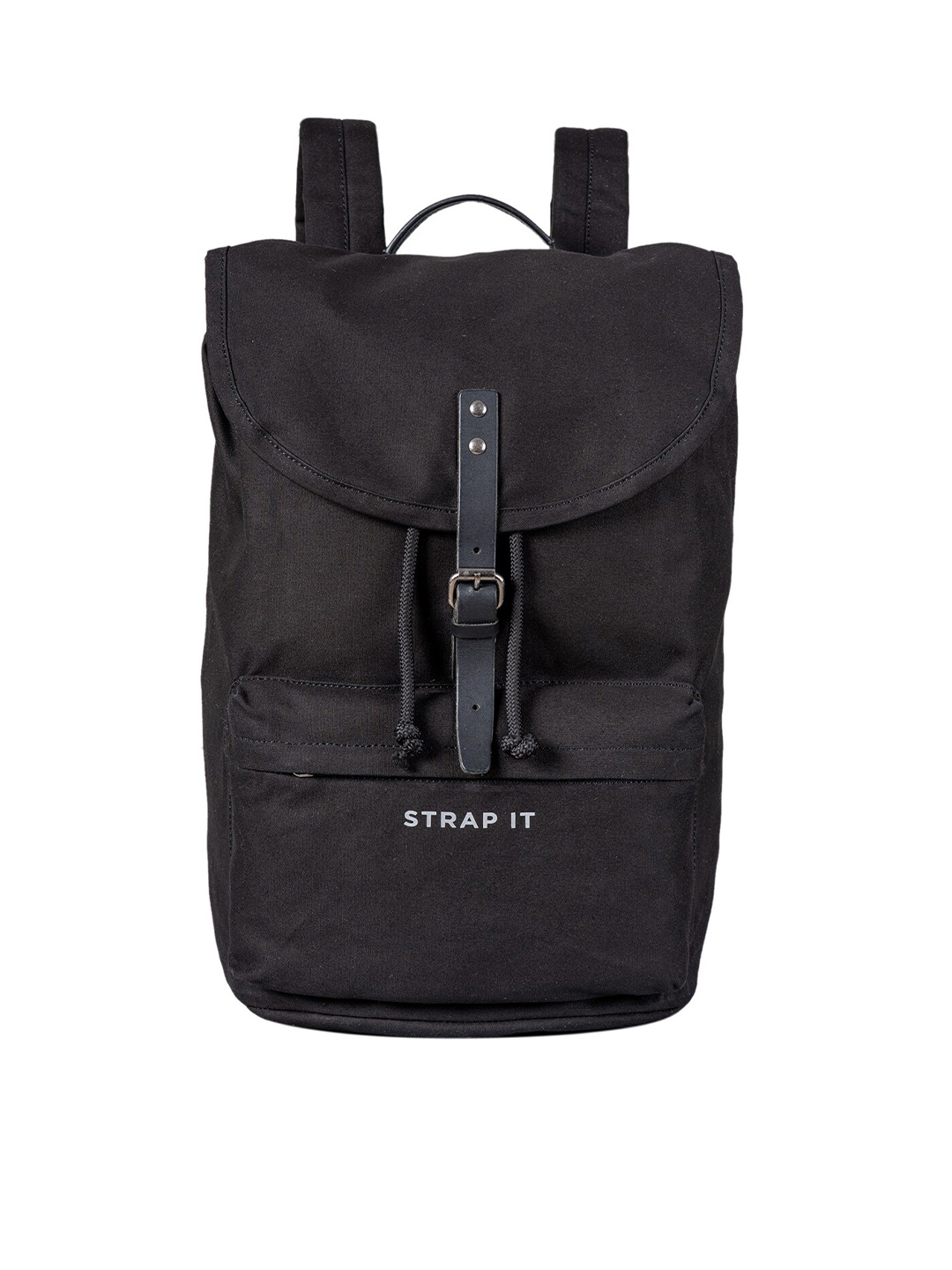 

STRAP IT Black Travel Laptop Backpack