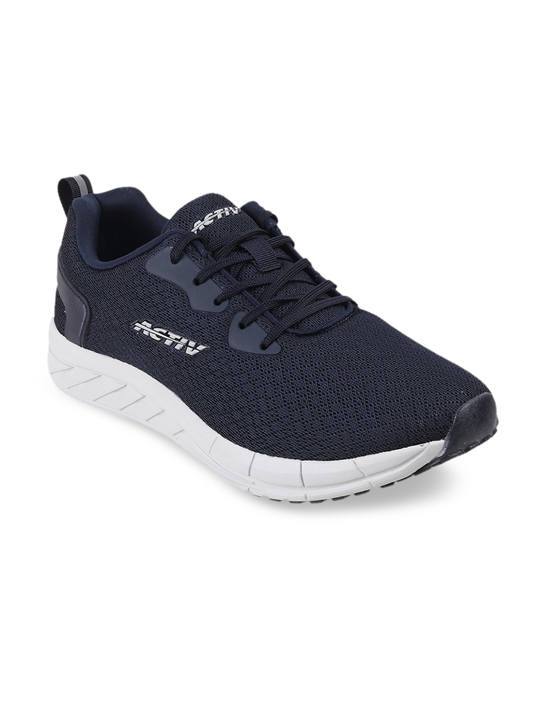 

ACTIV Men Blue Woven Design Sneakers