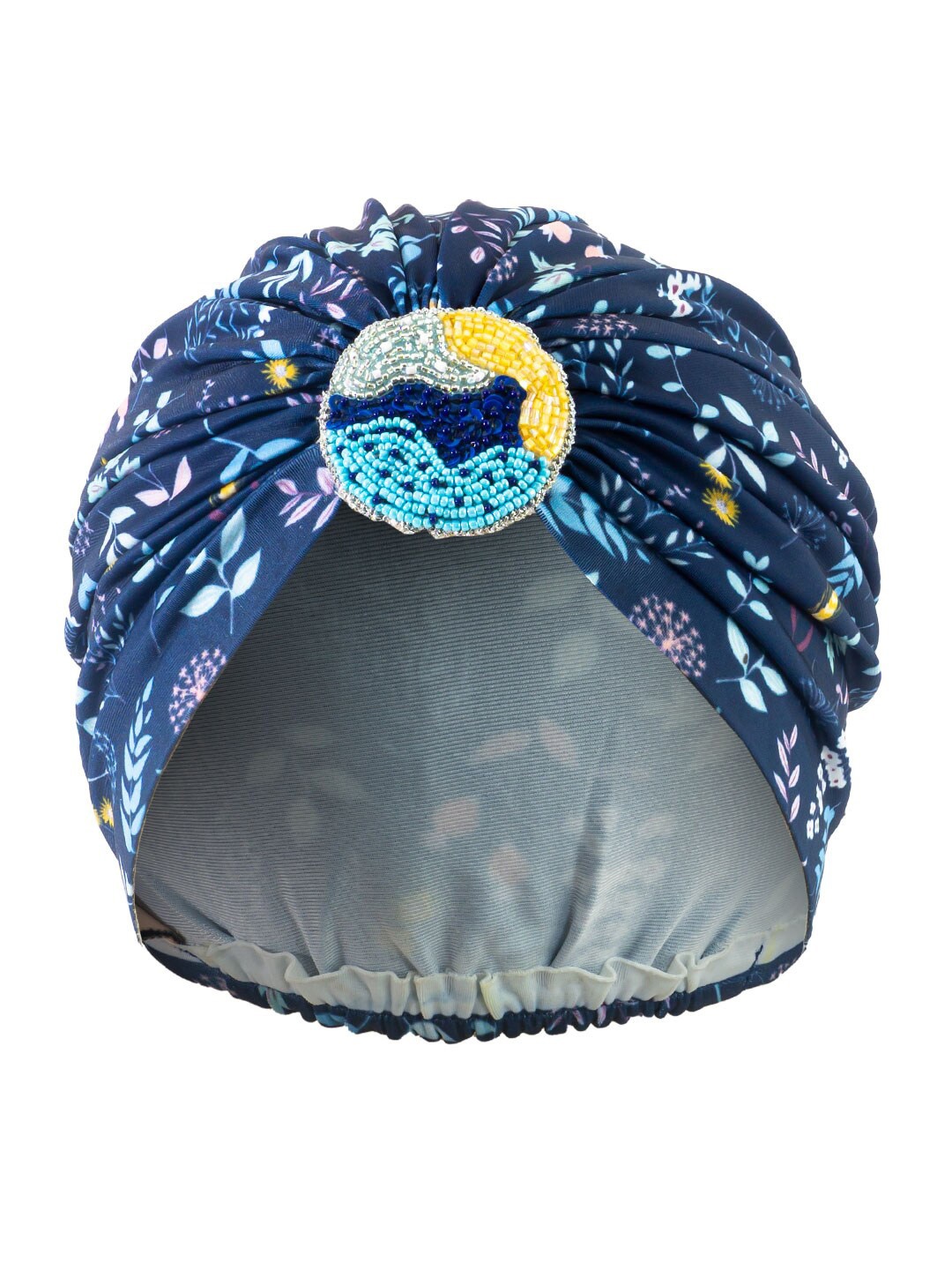 

HAIR DRAMA CO. Girls Blue & White Embellished Hair Accessory