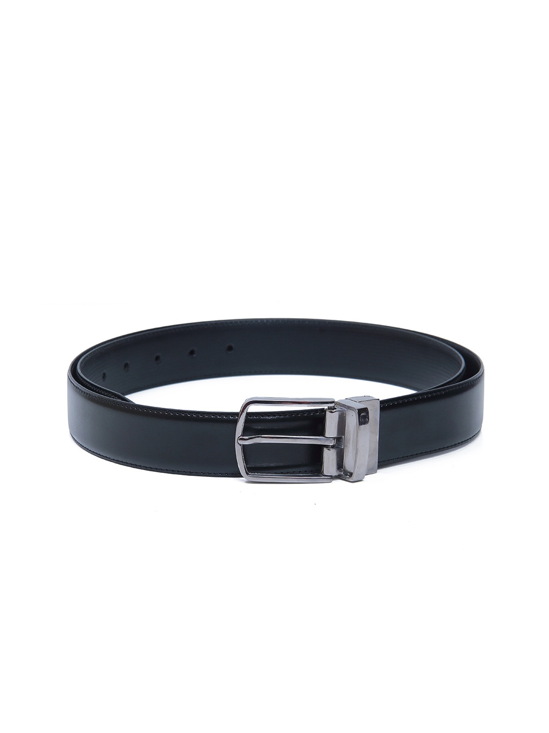 

Calvadoss Men Black Reversible Belt