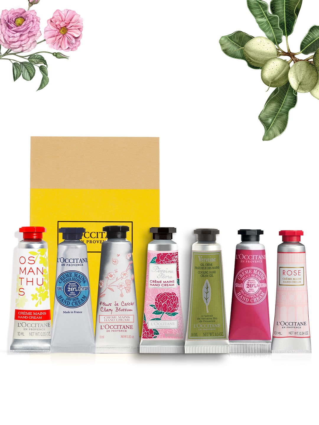 

LOccitane en Provence Hand Care Travel Pack, White