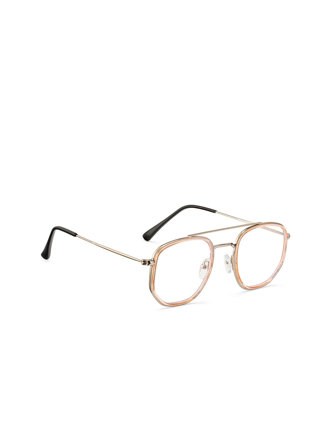 

ROYAL SON Men Gold-Toned Full Rim Round Frames C5-Gold