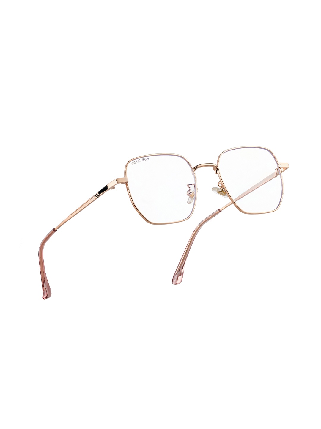 

ROYAL SON Men Gold-Toned Full Rim Square Frames