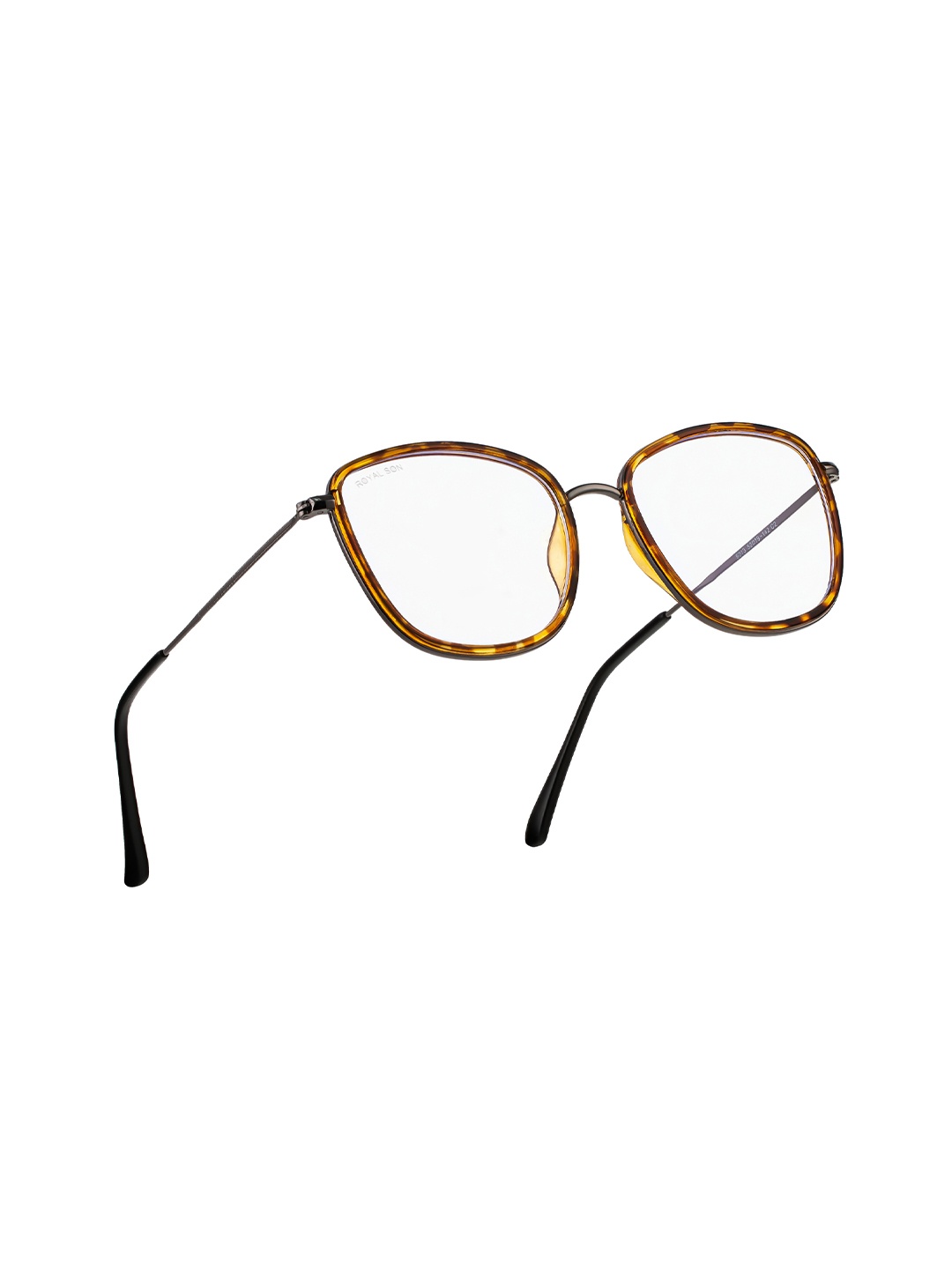 

ROYAL SON Men Brown Full Rim Square Frames C4-Brown