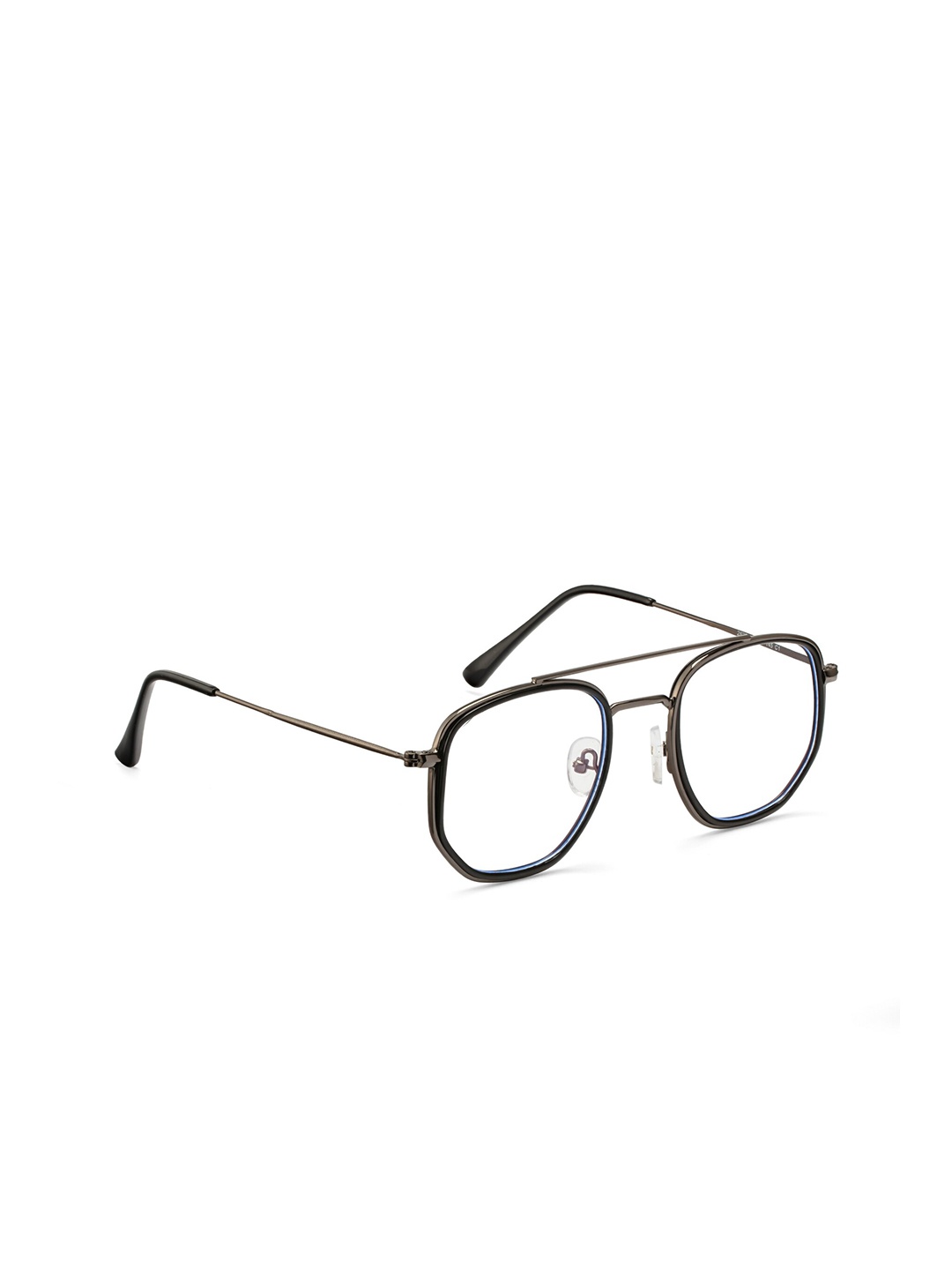 

ROYAL SON Unisex Black Full Rim Round Frames