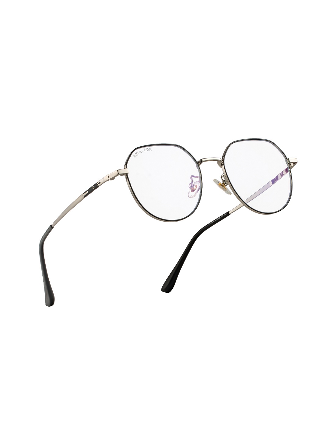 

ROYAL SON Men Silver-Toned Full Rim Round Frames