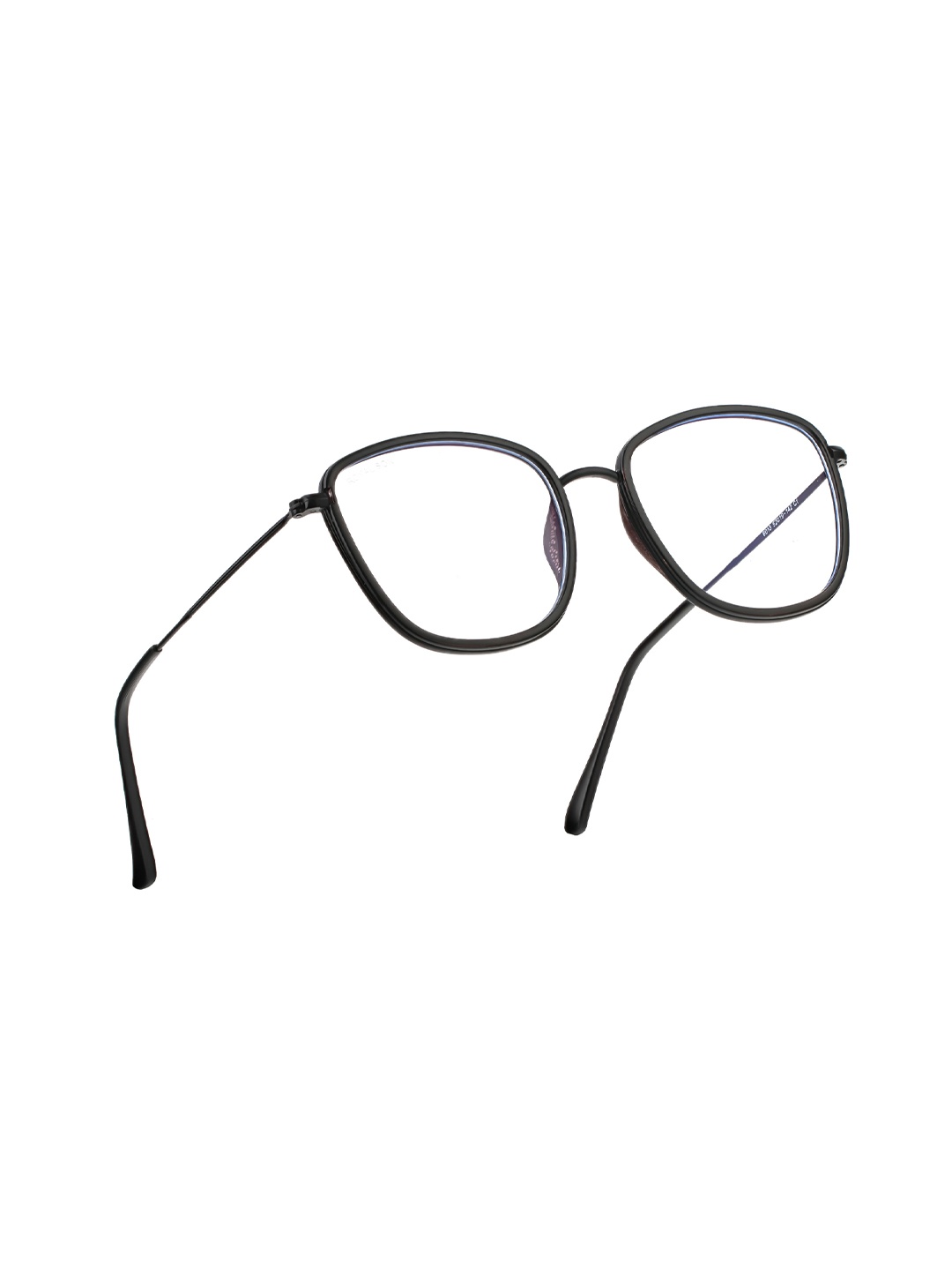 

ROYAL SON Unisex Black Full Rim Square Frames