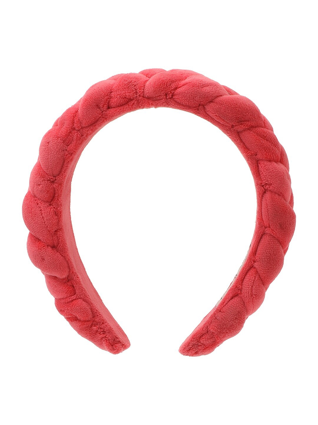 

Knotty Tail Women Red Velvet Hairband