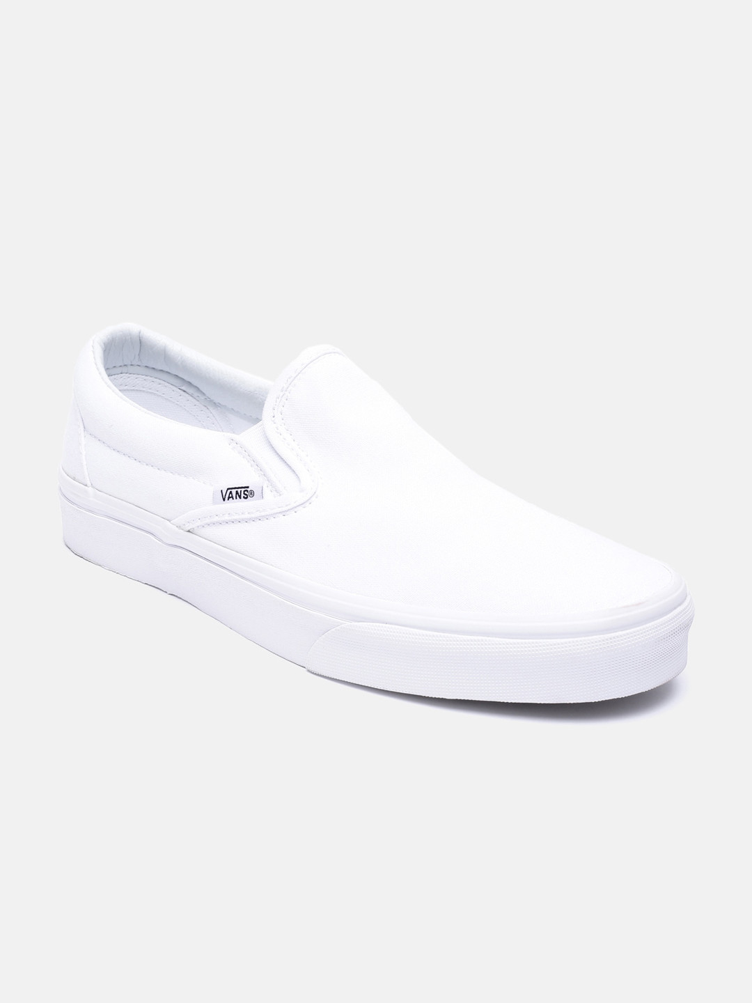 

Vans Unisex White Slip-On Sneakers
