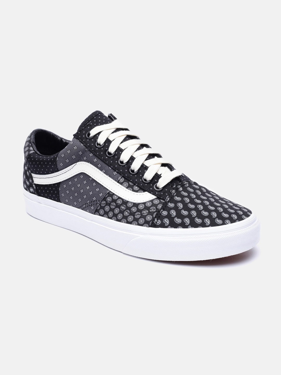 

Vans Unisex Black Printed Everyday Sneakers