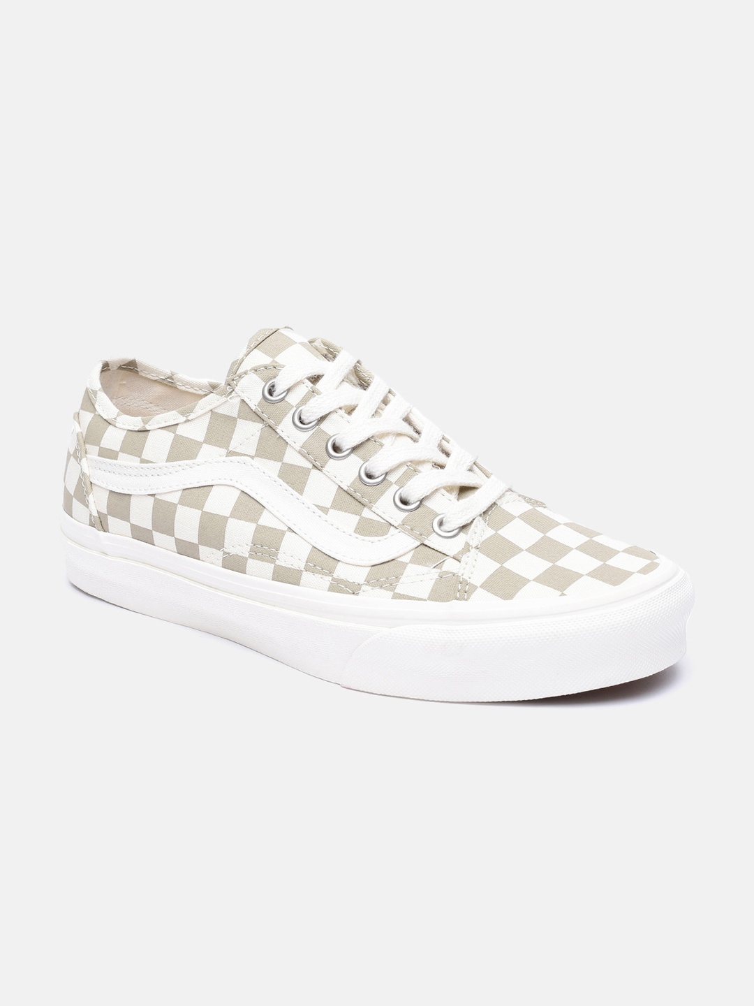 

Vans Unisex White Printed Sneakers