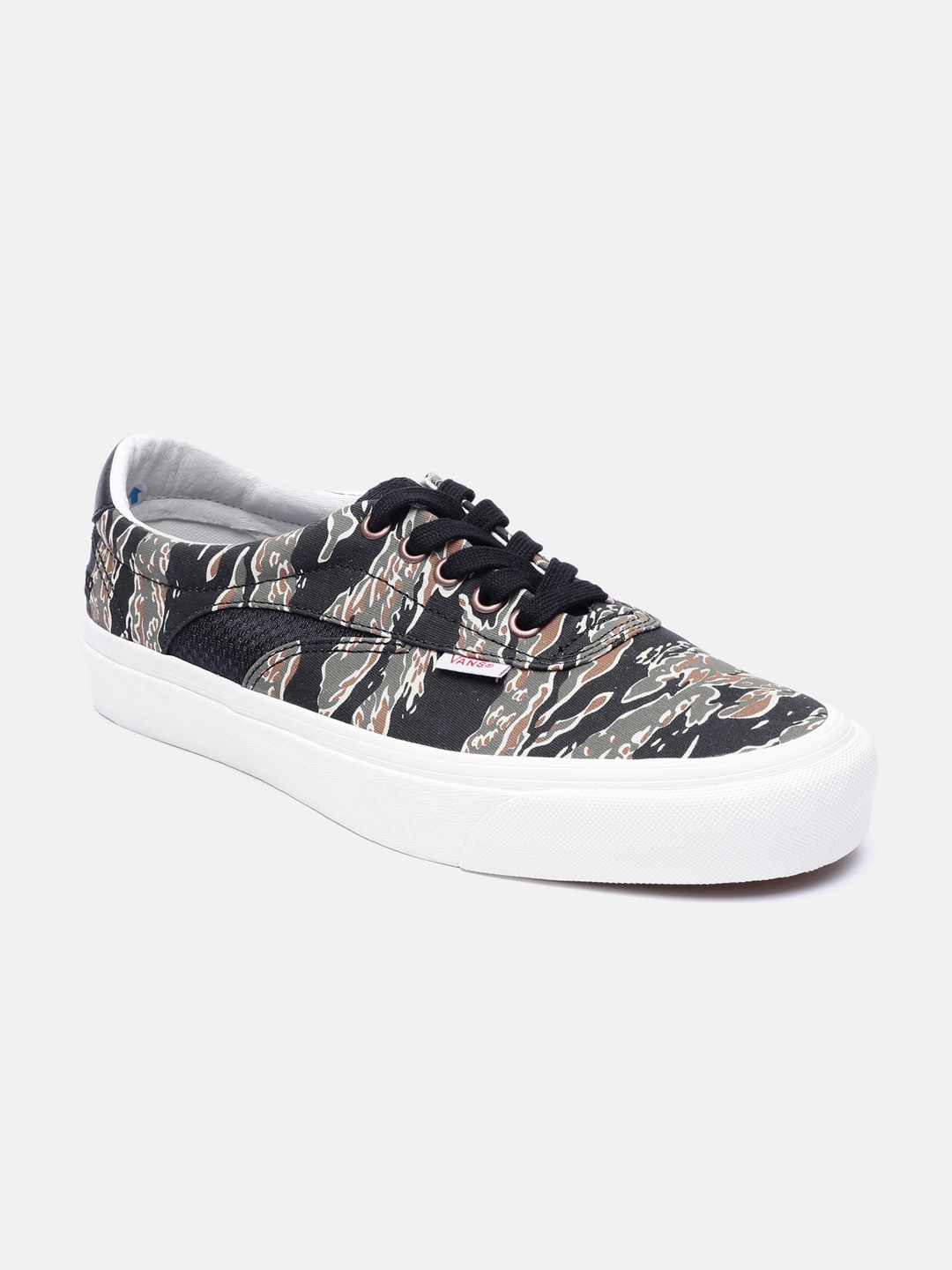 

Vans Unisex Black Woven Design Sneakers