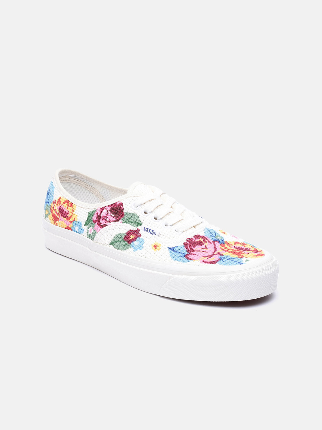 

Vans Unisex White Printed Sneakers