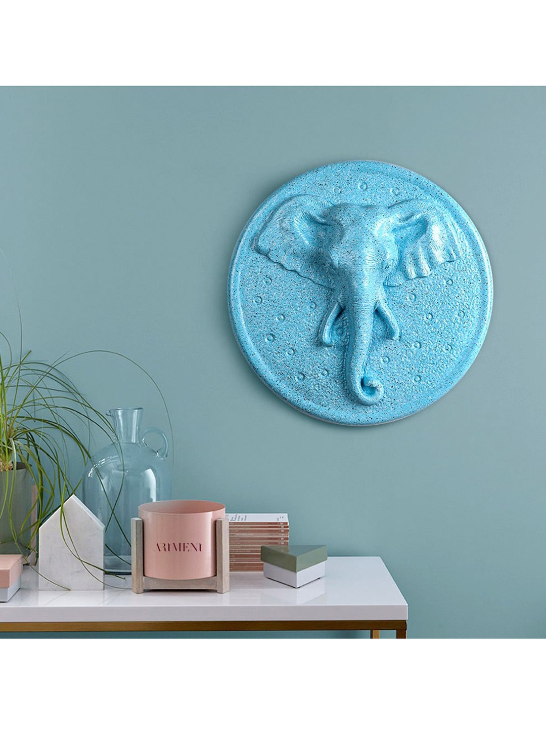 

The Artment Blue Surreal Elephant Head Wall Art