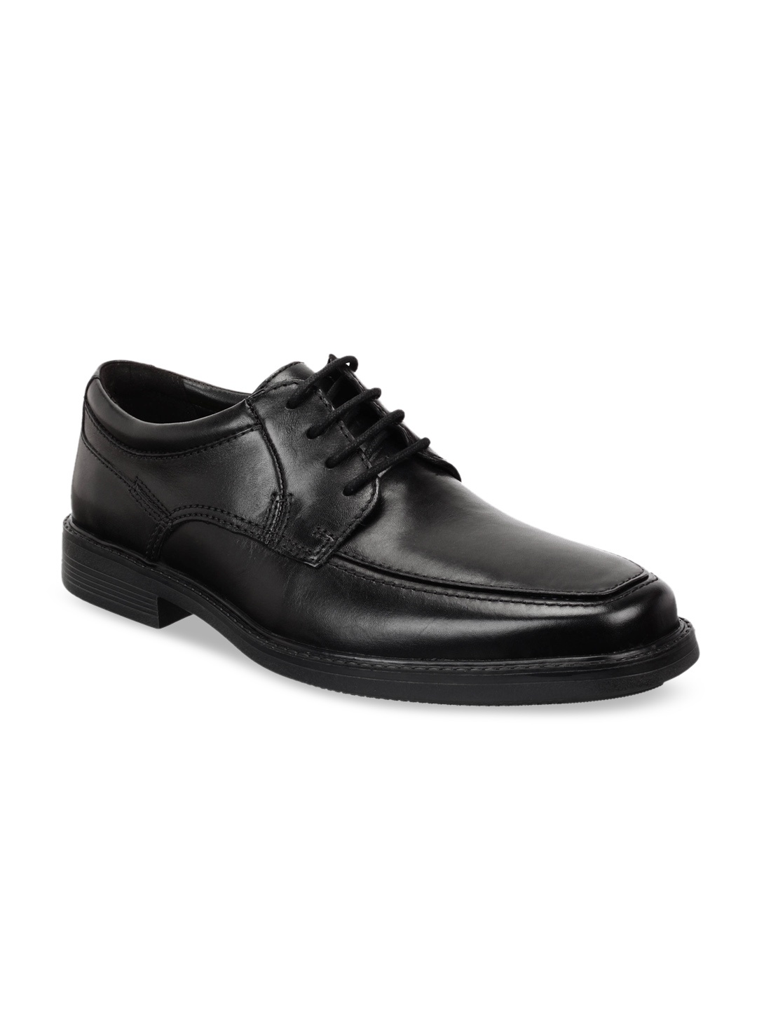 

Clarks Men Black Leather Slip-On Sneakers