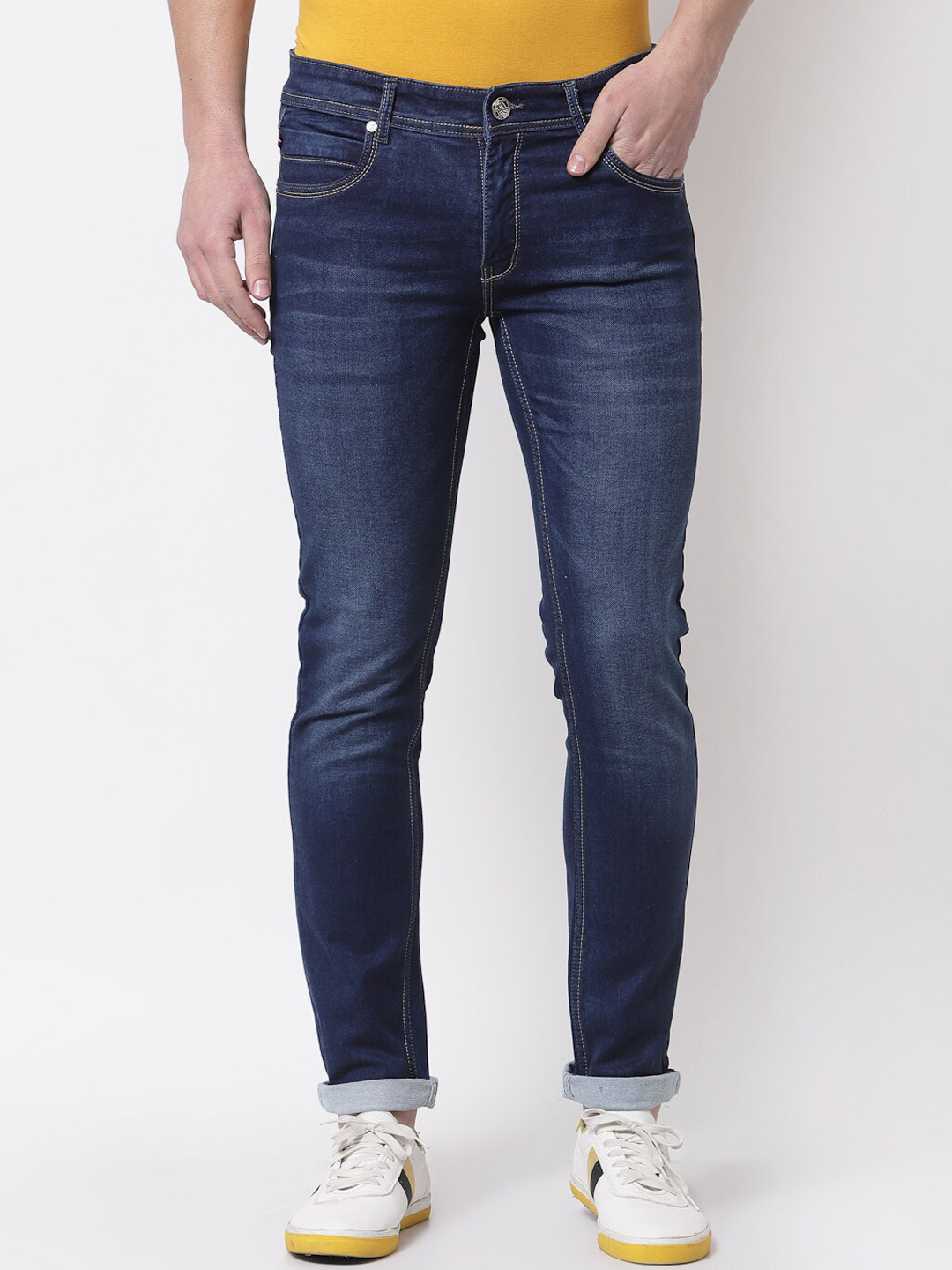 

TNG Men Blue Slim Fit Light Fade Stretchable Jeans