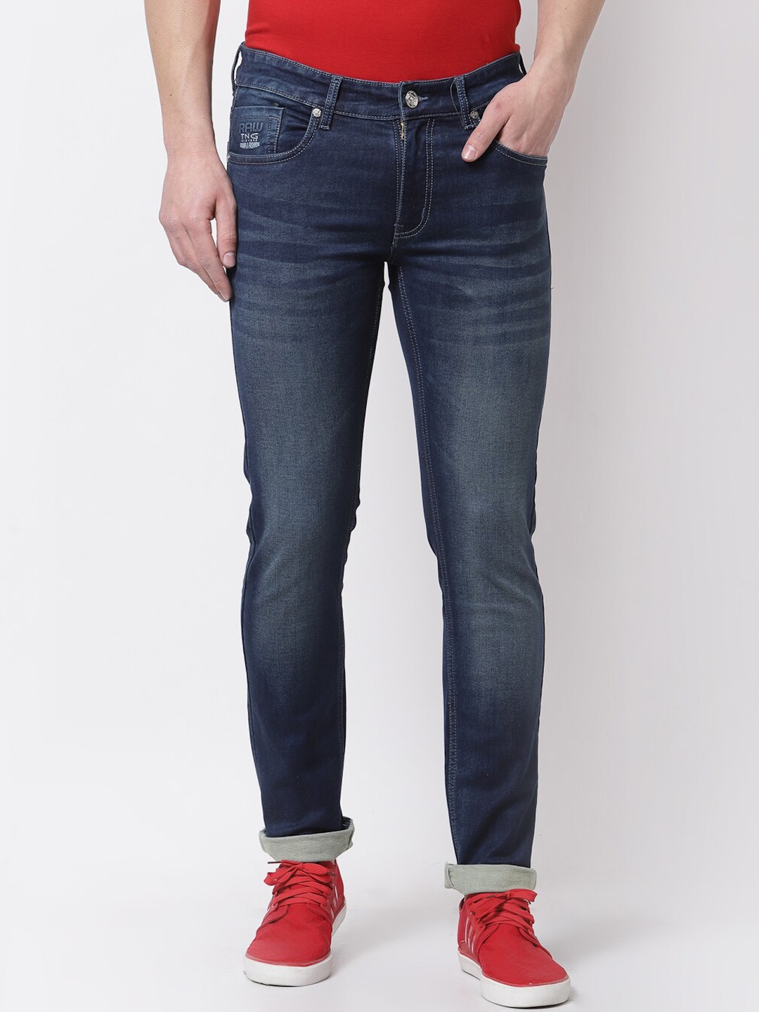 

TNG Men Blue Slim Fit Light Fade Stretchable Jeans