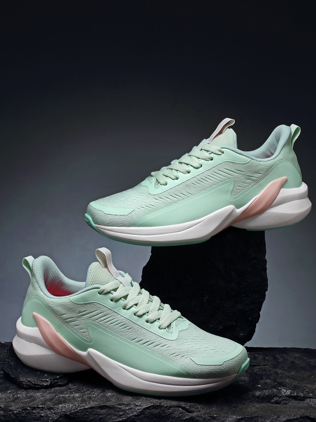 

Red Tape Women Green Mesh Walking Shoes