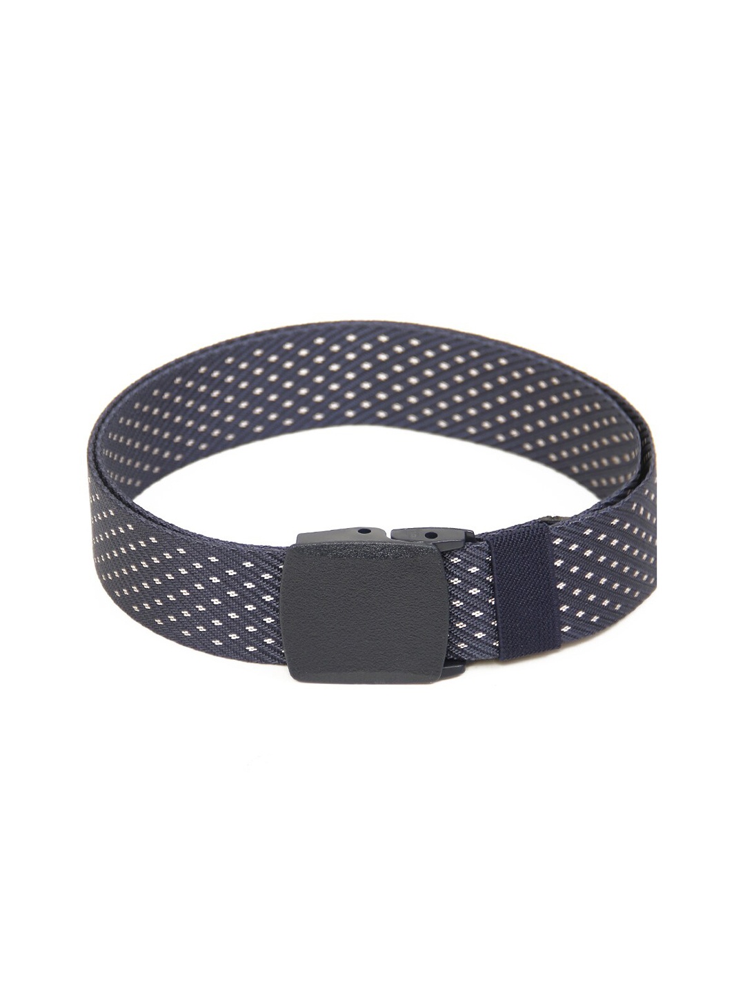 

Calvadoss Girls Blue Woven Design Canvas Belt