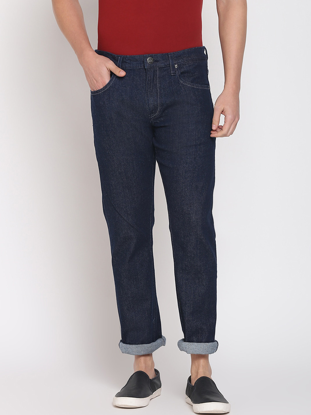 

Lee Men Blue Rodeo Straight Fit Stretchable Jeans