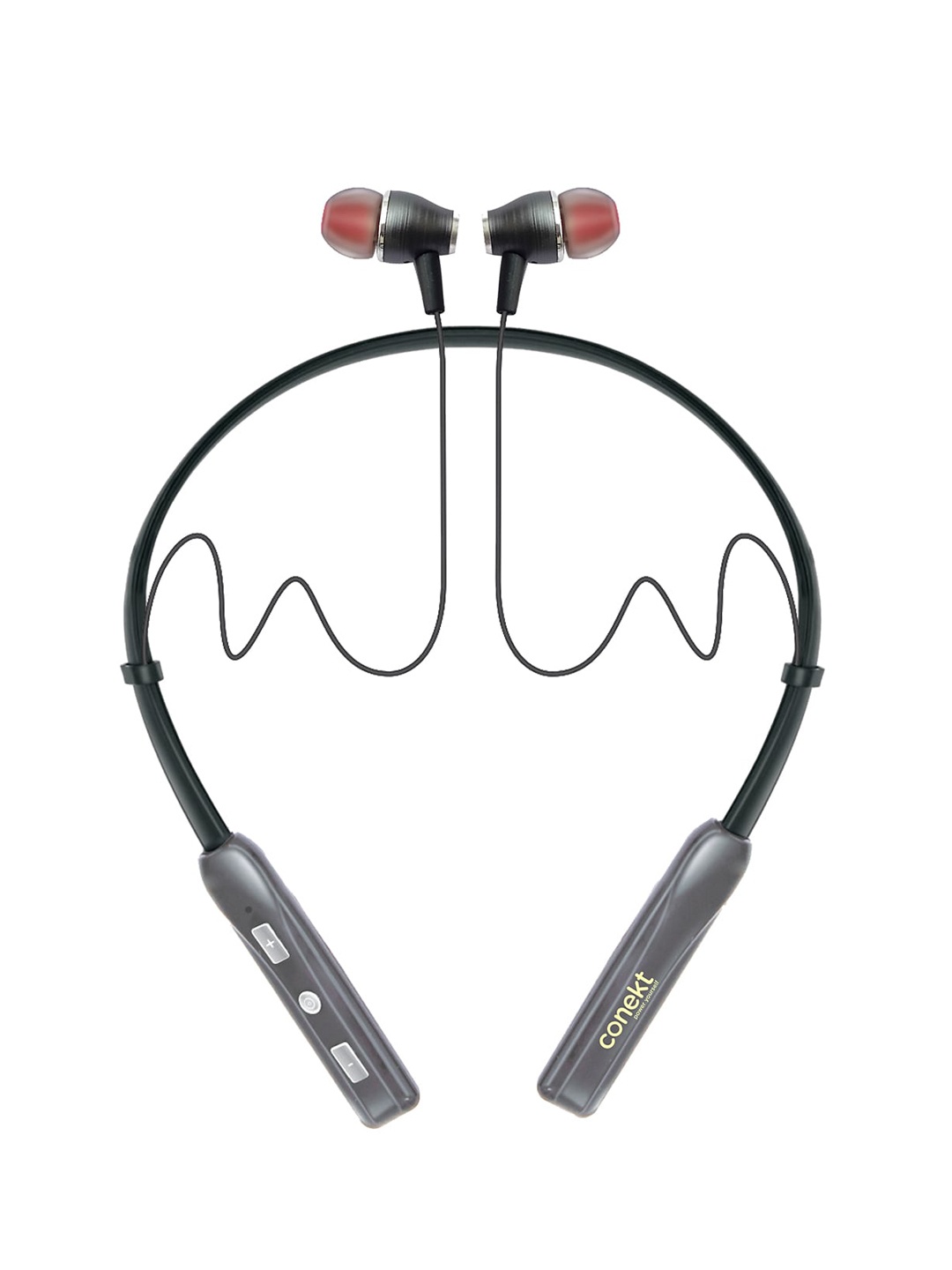 

CONEKT 5 Bounce Max Bluetooth Neckband Headphone - Grey