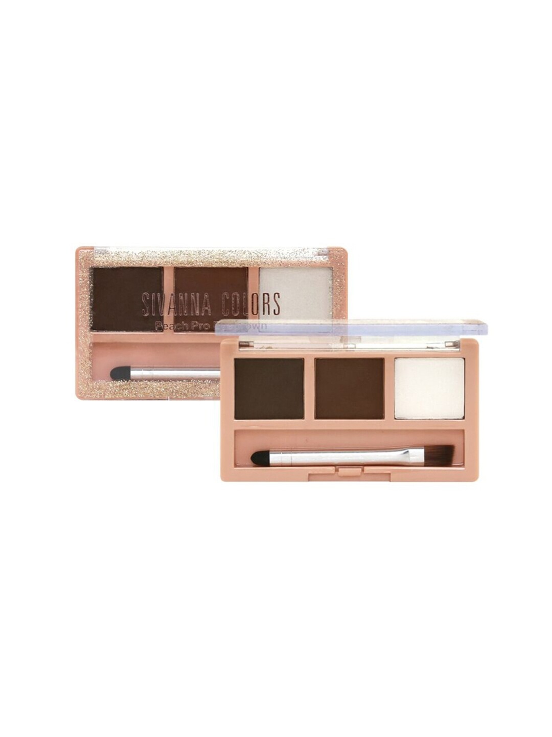 

Sivanna Colors In The Peach Pro Eyebrown Eye Shadow Palette - HF6029 03, Brown