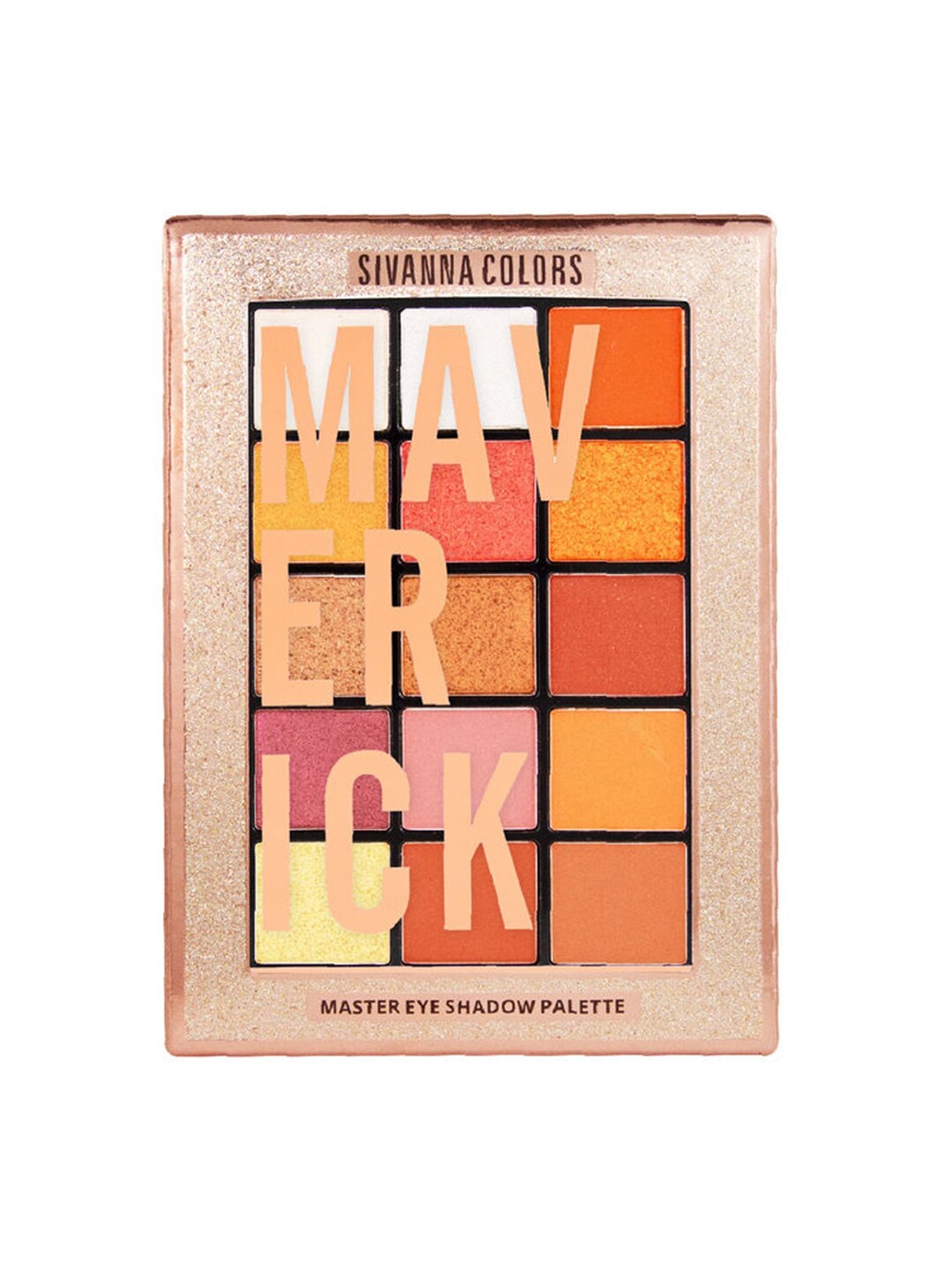 

Sivanna Colors Maverick Eye Shadow Palette - HF5026 01, Multi