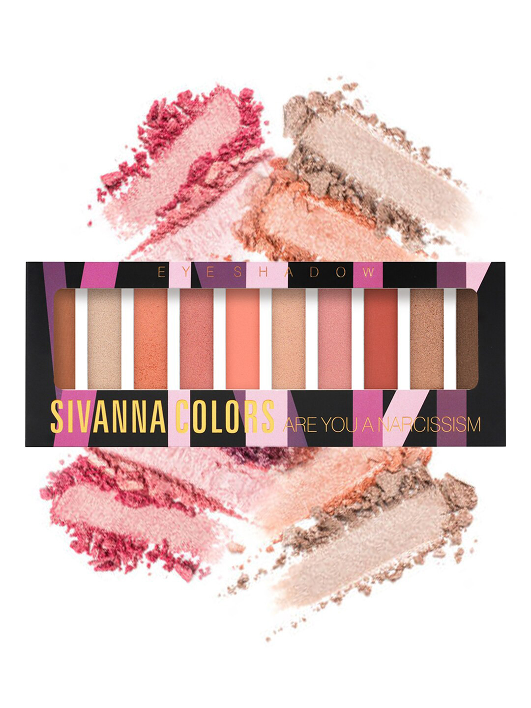 

Sivanna Colors Are You A Narcissism Eye Shadow Palette - HF5007 02, Pink