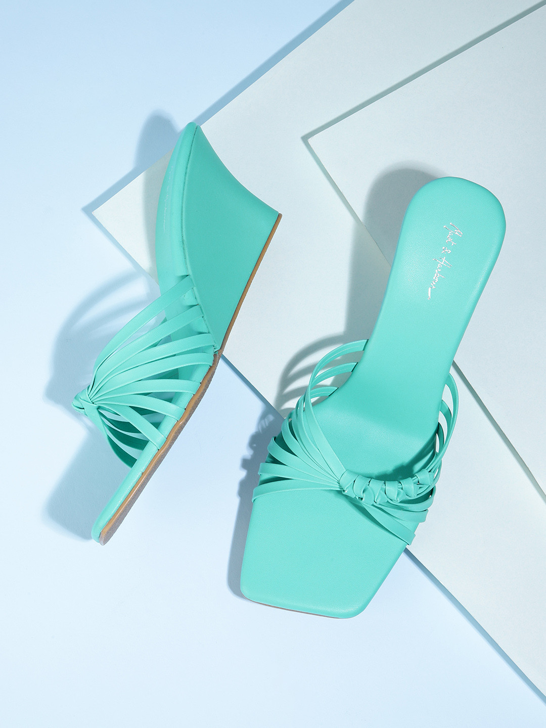

Mast & Harbour Solid Wedges, Sea green