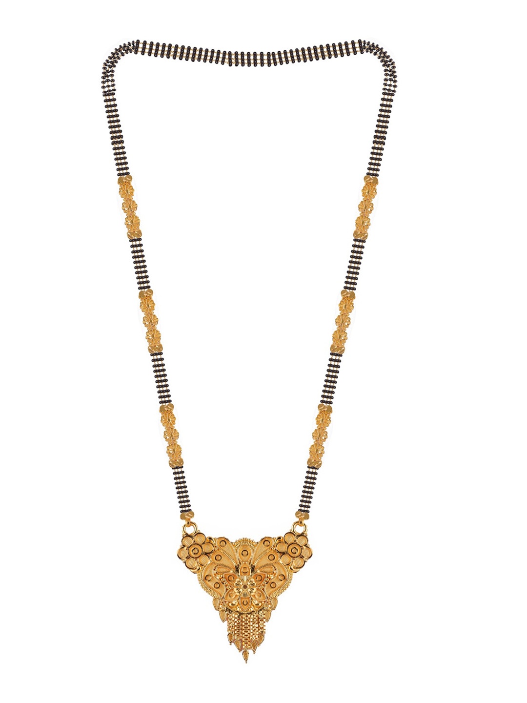 

Brandsoon Woman Set Of 2 Multi-Colour One Gram Gold plated Mangalsutra