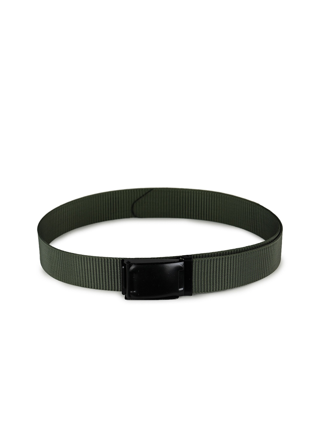 

Calvadoss Women Olive Green Woven Design Belt