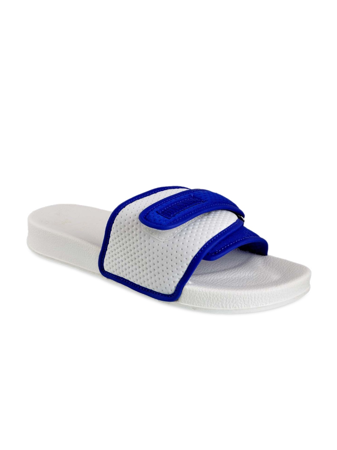 

Buckaroo Men White Self Design EVA Lightweight Sliders