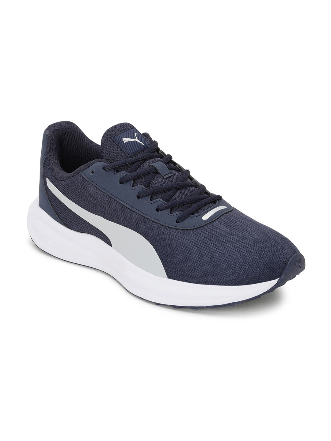 

Puma Unisex Navy Blue Textile Running Shoes