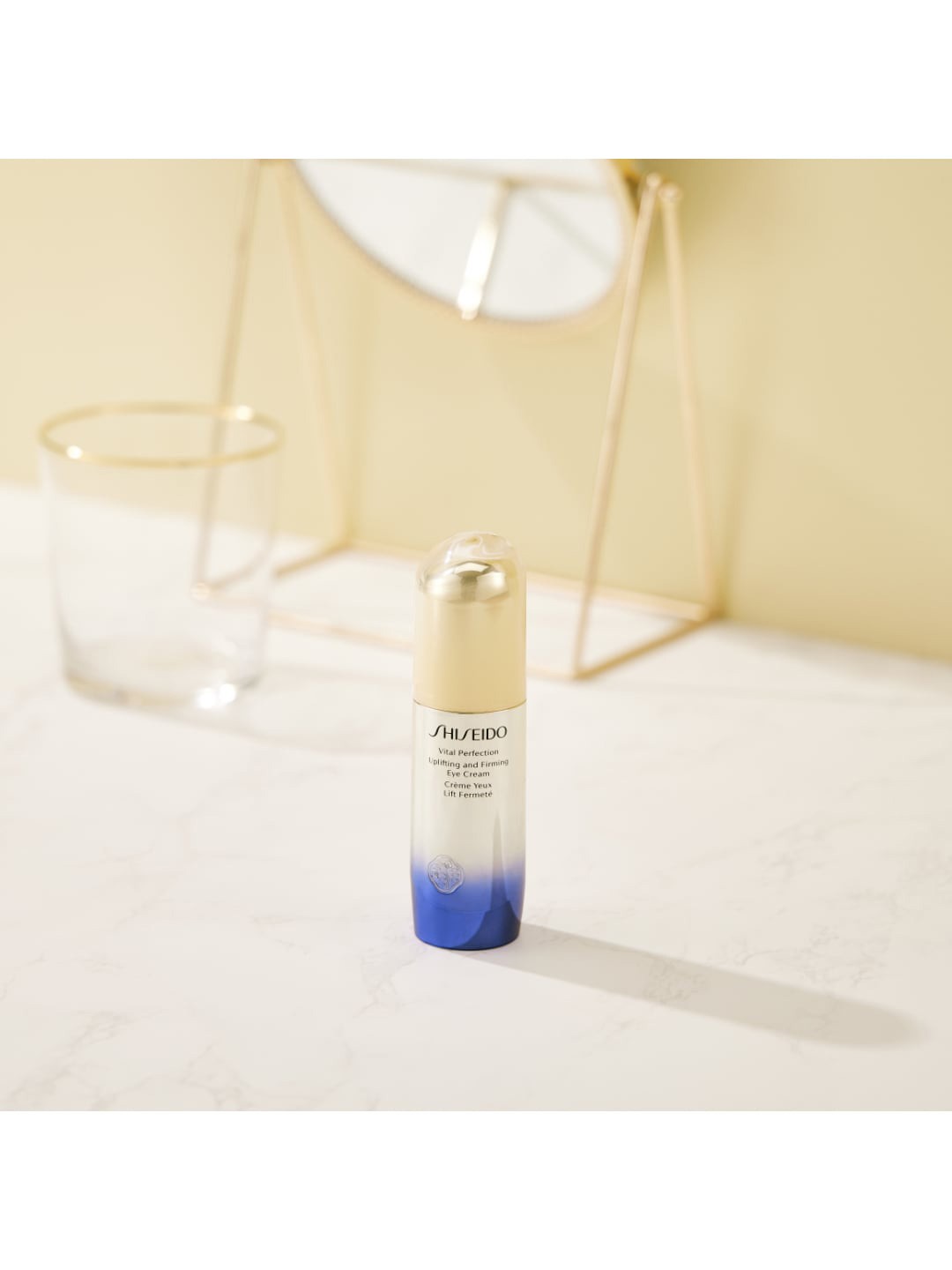 

SHISEIDO Vital Perfection Uplifting & Firming Eye Cream - 15 ml, Gold