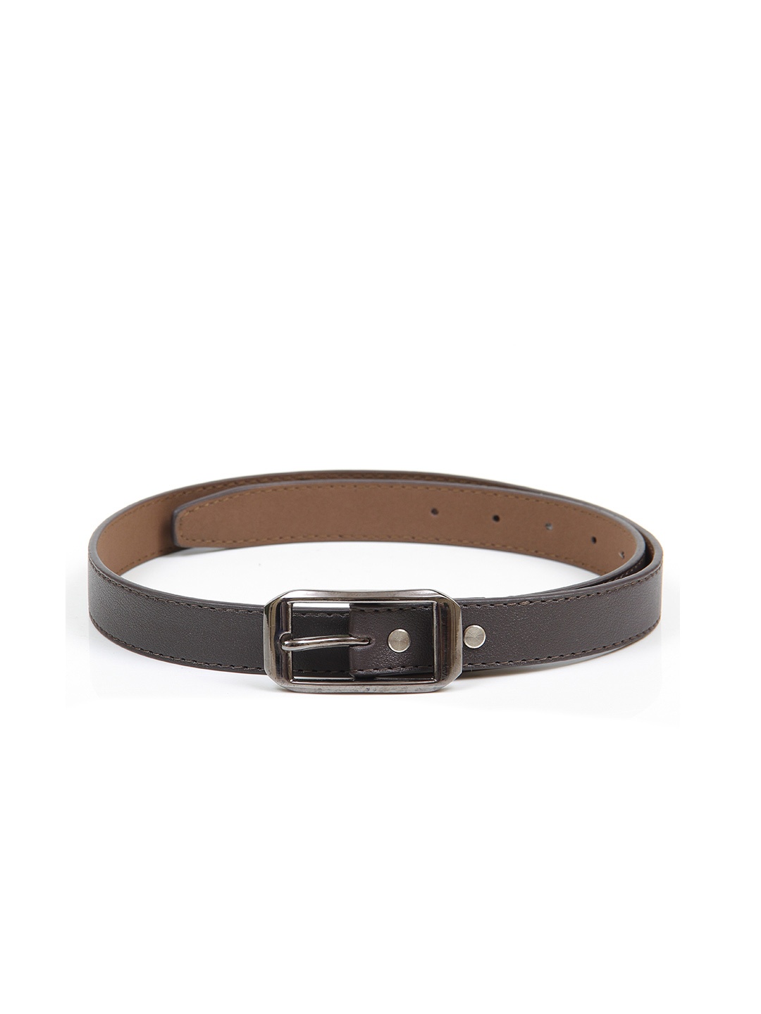 

Calvadoss Girls Brown Textured PU Belt